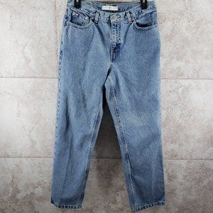 Classic Medium Light Wash Straight Leg Tommy Hilfiger Jeans Womens Size 10 VTG